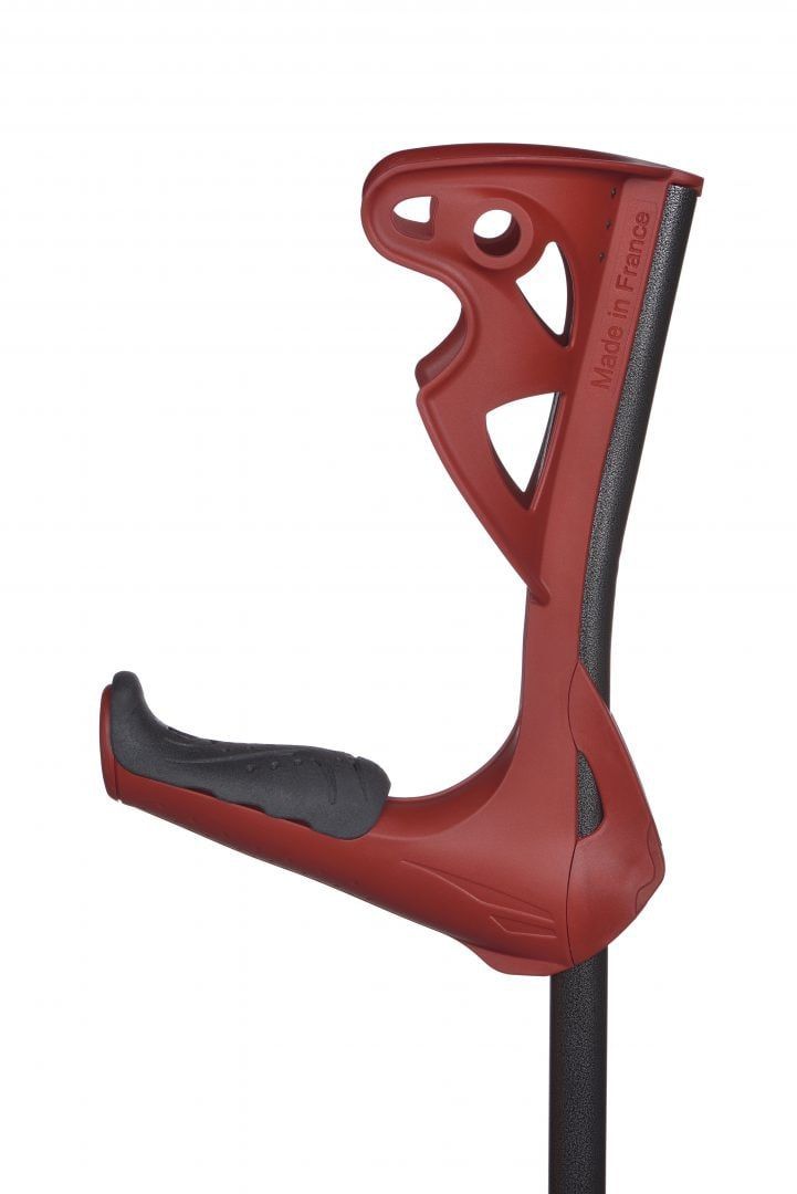 UNTERARMGEHSTUETZE Opti-Comfort forearm crutch red 1 St