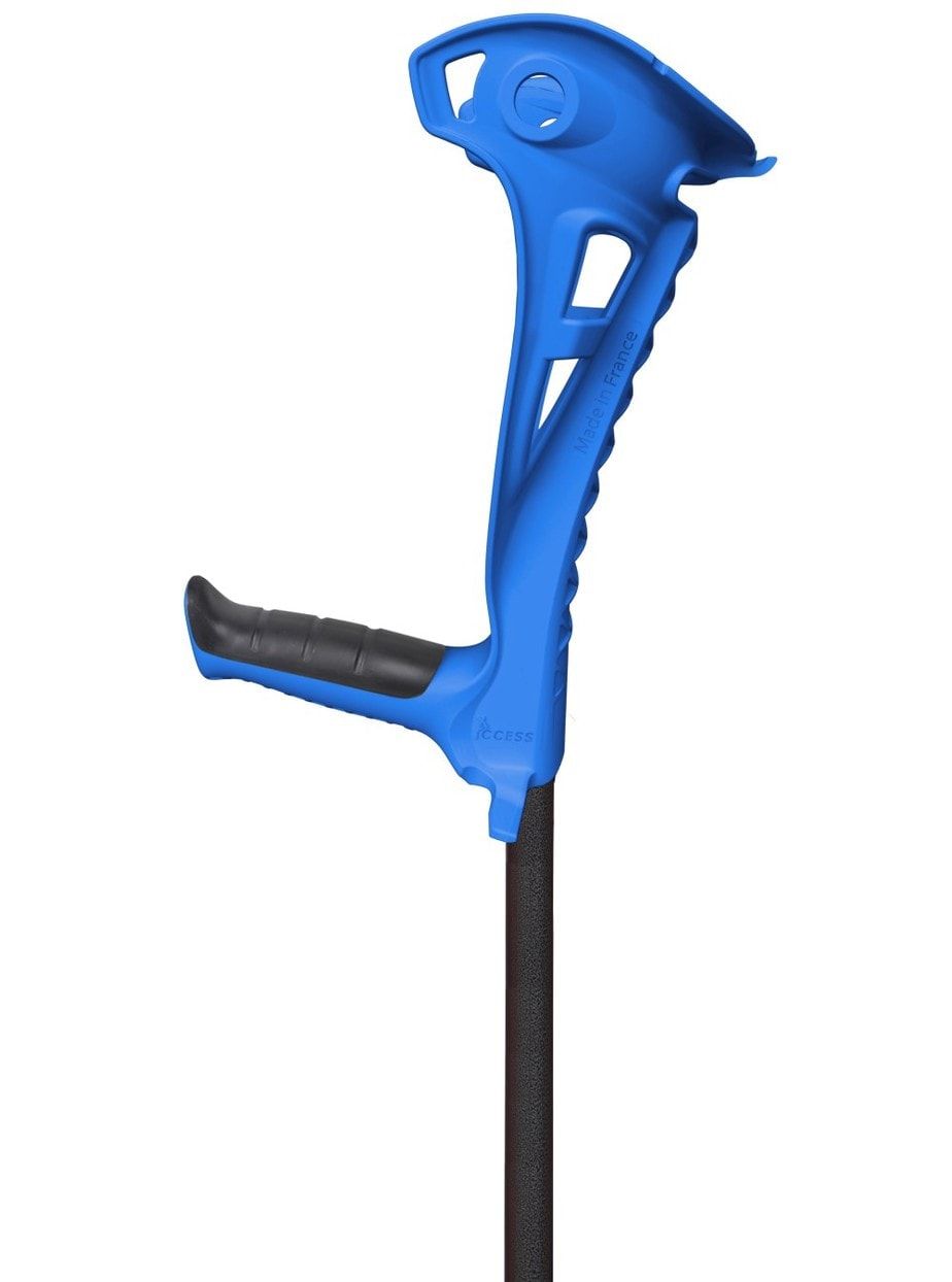 UNTERARMGEHSTUETZE Forearm crutch SAFE WALK blue 1 St