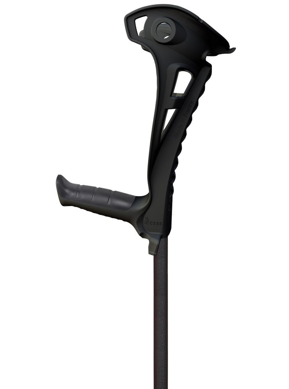 UNTERARMGEHSTUETZE SAFE WALK forearm crutch black 1 St