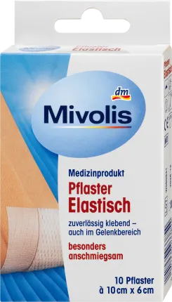 Mivolis Paving elastic 10 cm x 6 cm, 10 hours