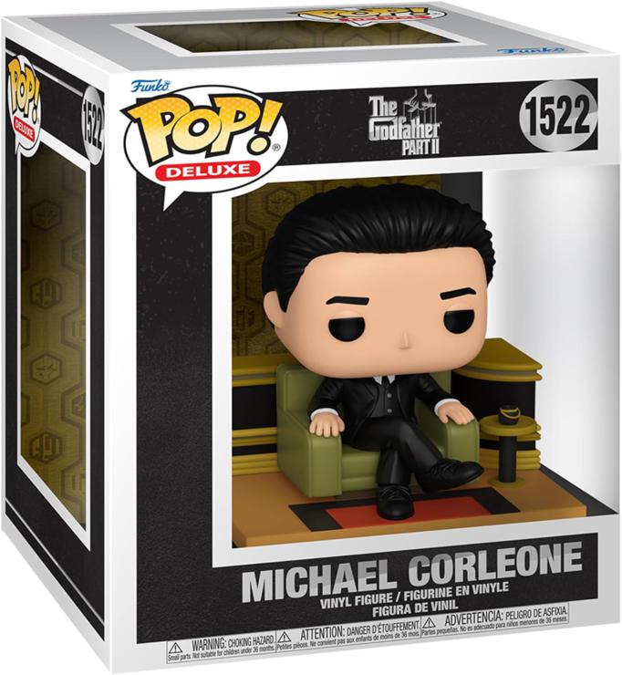 Funko POP! Deluxe: The Godfather Part 2 - Michael Corleone - The Godfather Part II - Vinyl Collectible Figure - Official Merchandise - Toys for Children & Adults