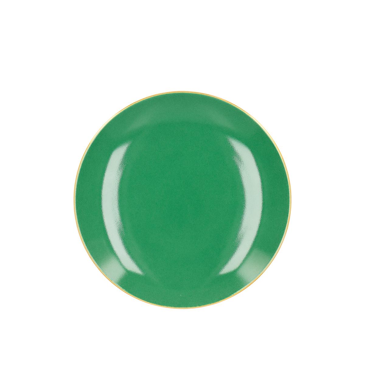 Urbino Multicolor dessert plate, small, yellow-green by KPM