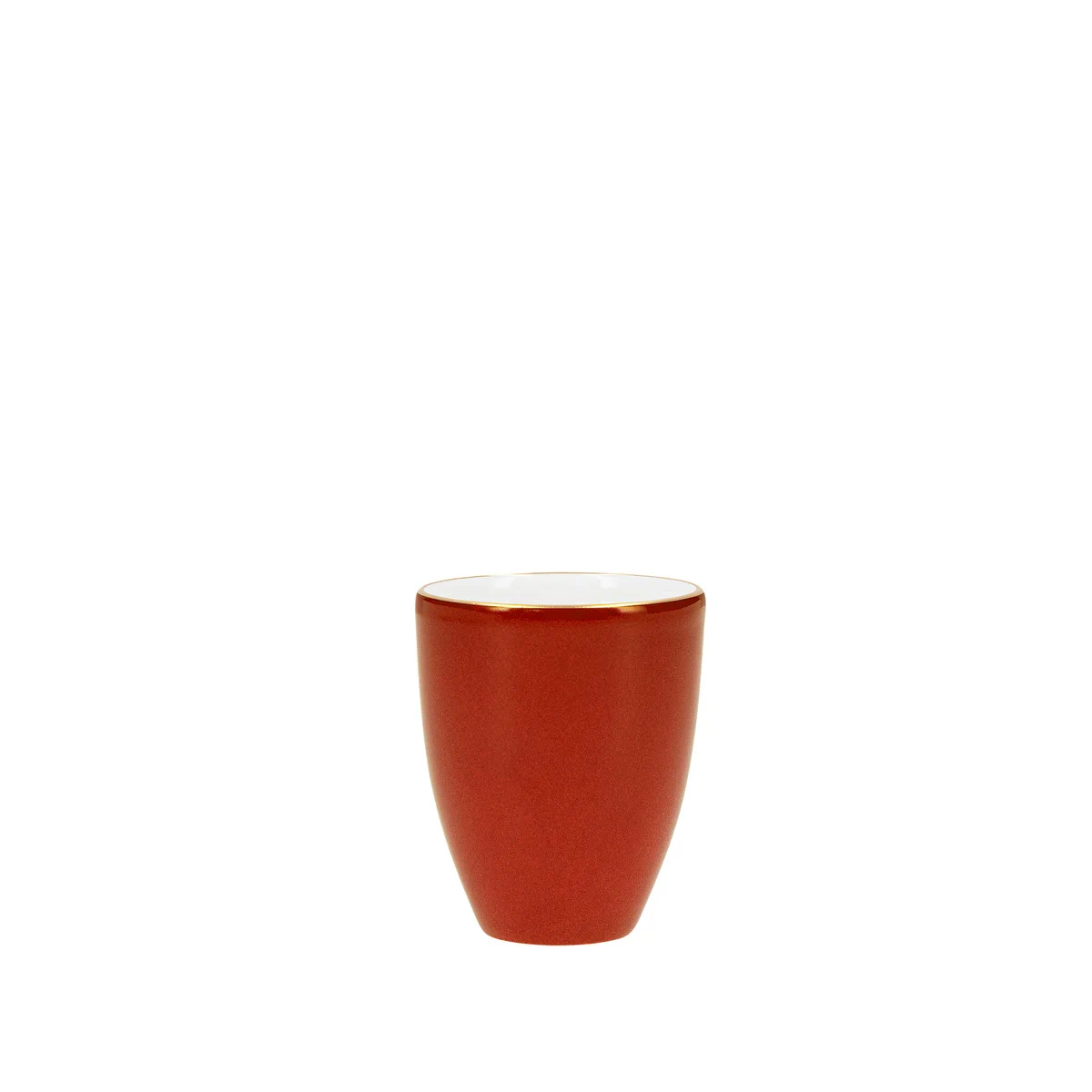 Urbino Multicolore egg cup, iron red from KPM