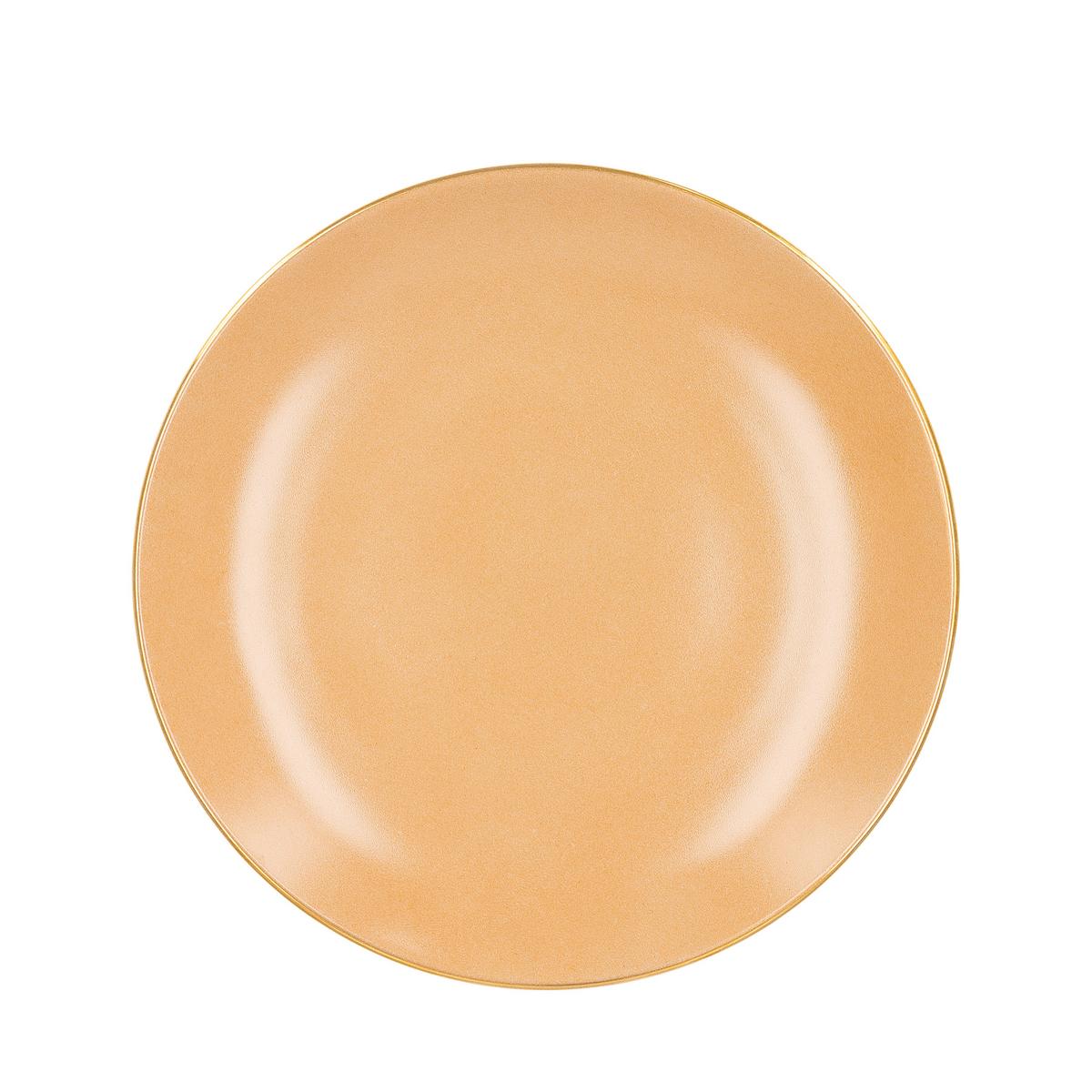 Urbino Multicolore dinner plate, small, ochre by KPM