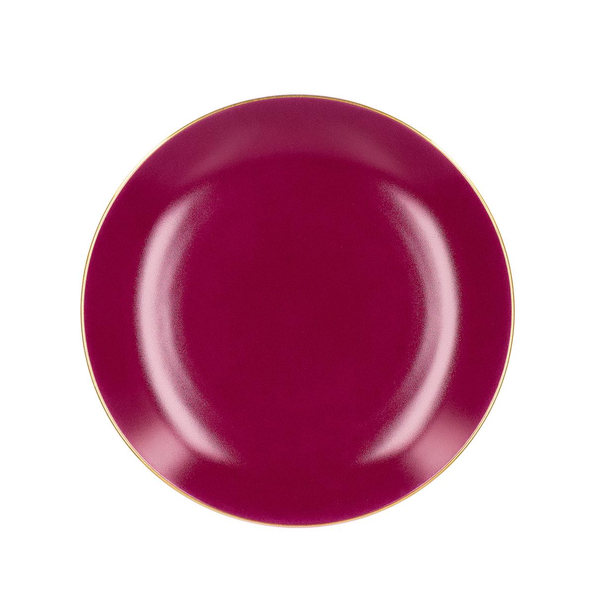 Urbino Multicolore dinner plate, small, purple by KPM