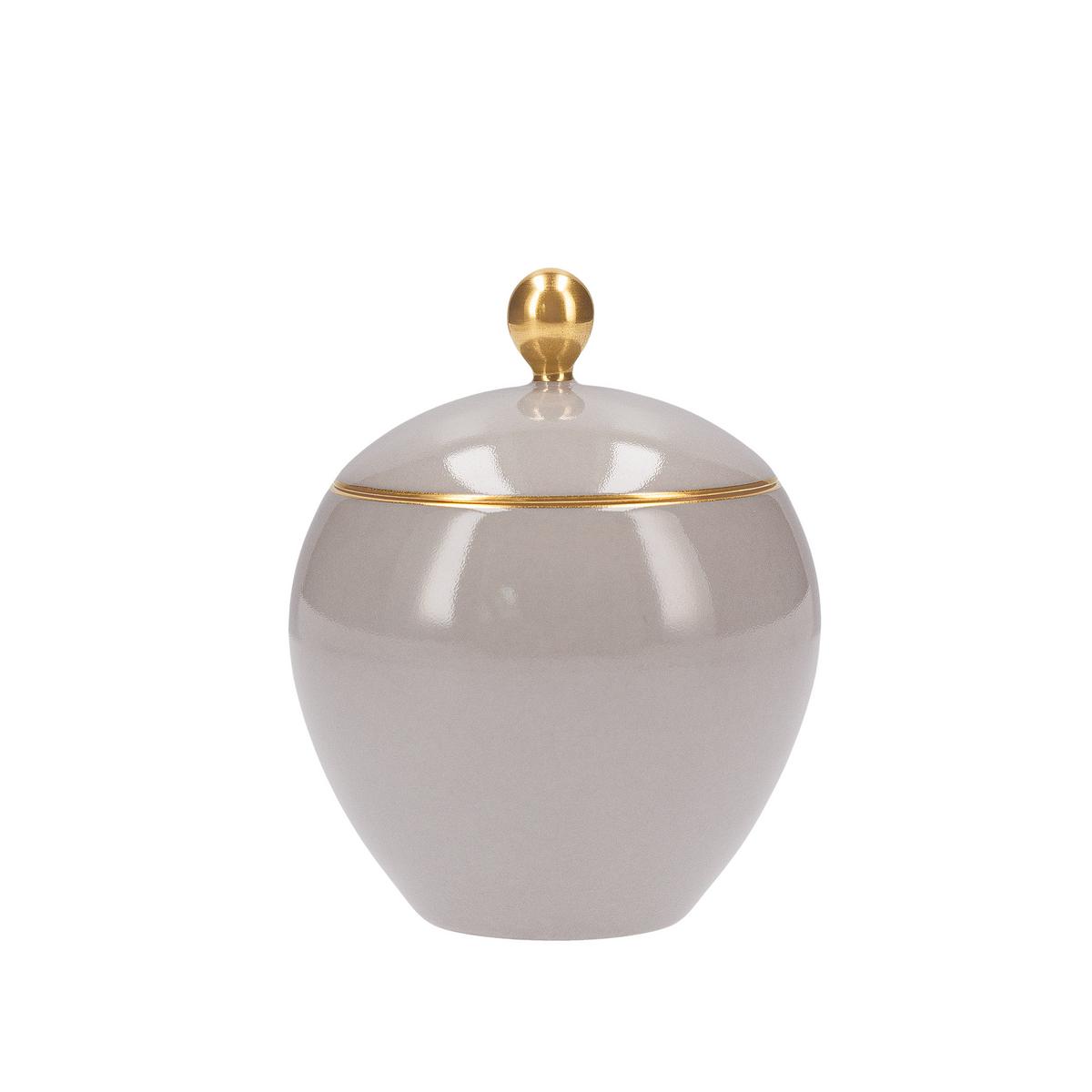 Urbino Multicolore sugar bowl, grey by KPM