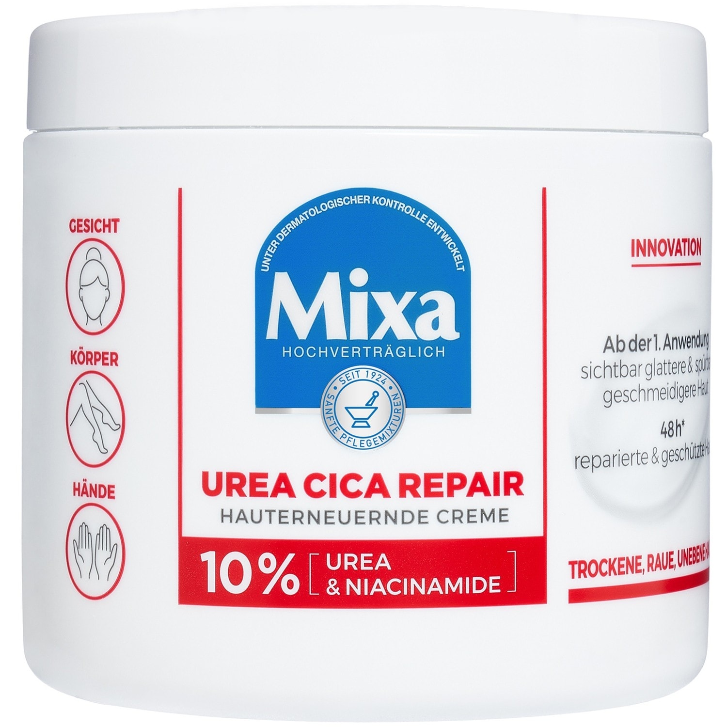 Mixa Urea Cica Repair Hauterneuernde Creme