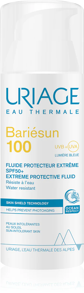 Uriage Bariésun 100 Extreme Protective Fluid SPF 50+ Protective sunscreen fluid for very sensitive and intolerant skin SPF 50+, 50 ml