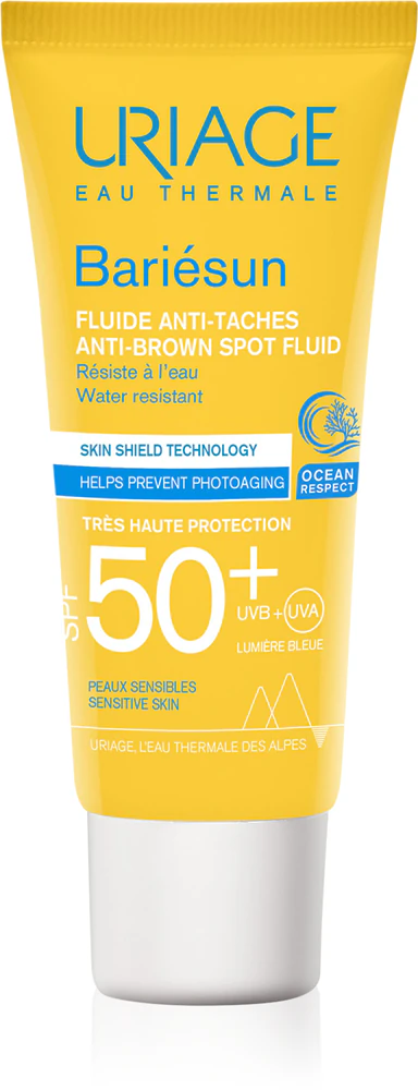 Uriage Bariésun Anti-Brown Spot Fluid SPF 50+ Protective Fluid High UV Protection, 40 ml