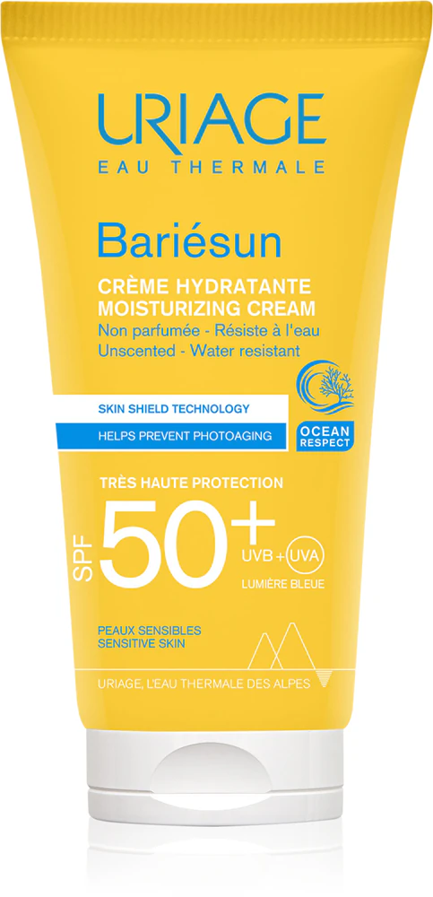 Uriage Bariésun Fragrance-Free Cream SPF 50+ Face Protection Cream without Perfume SPF 50+, 50 ml