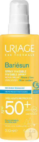 Uriage Bariésun Invisible Spray SPF50 Without Perfume Sensitive Skin 200ml