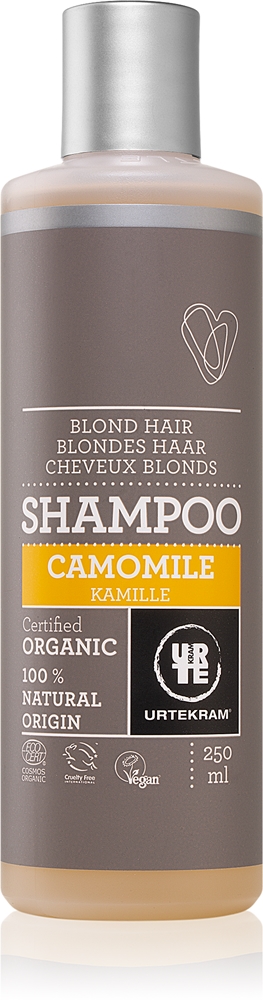 Urtekram Camomile hair shampoo for all blonde hair types