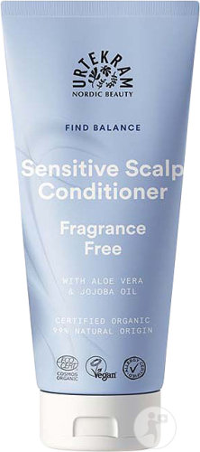 Urtekram Find Balance Sensitive Scalp Hair Conditioner Unscented Tube 180ml