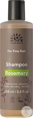 Urtekram Rosemary Shampoo Fine Hair Bottle 250ml