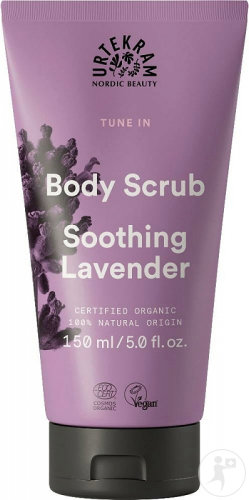 Urtekram Tune In Body Scrub Soothing Lavender Tube 150ml