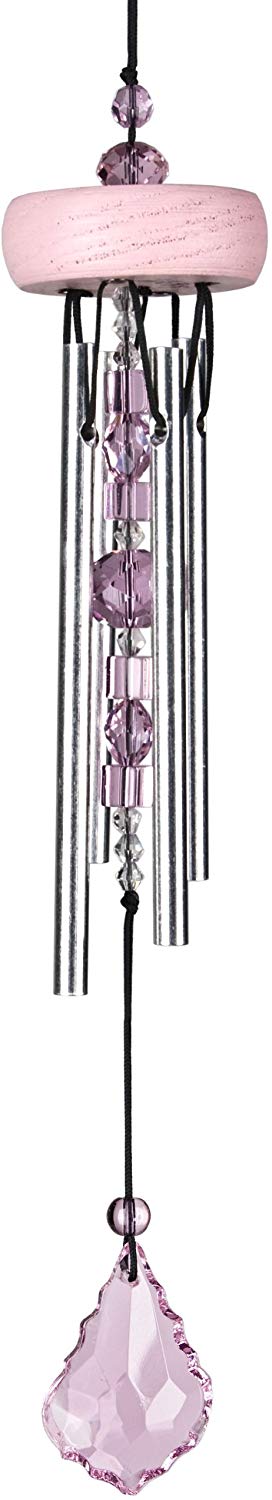 Woodstock Chimes Gem Drop Chimes - Rose