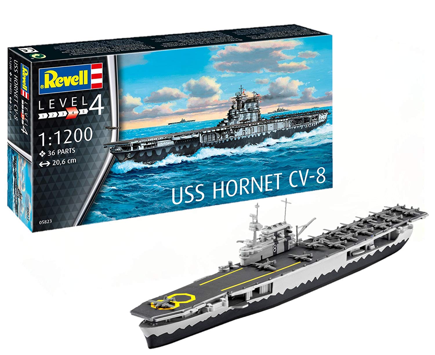 Revell Uss Hornet Level