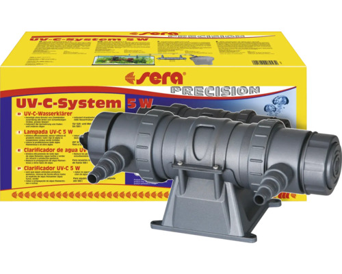 UV-C water clarifier sera 5 Watt