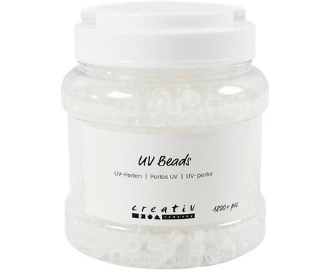 UV beads - illustrative experimental material for UV radiation