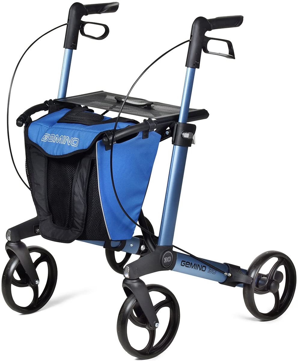 Drive Medical V & A Healthcare Gemino 30 Lightweight Rollator Up, blue