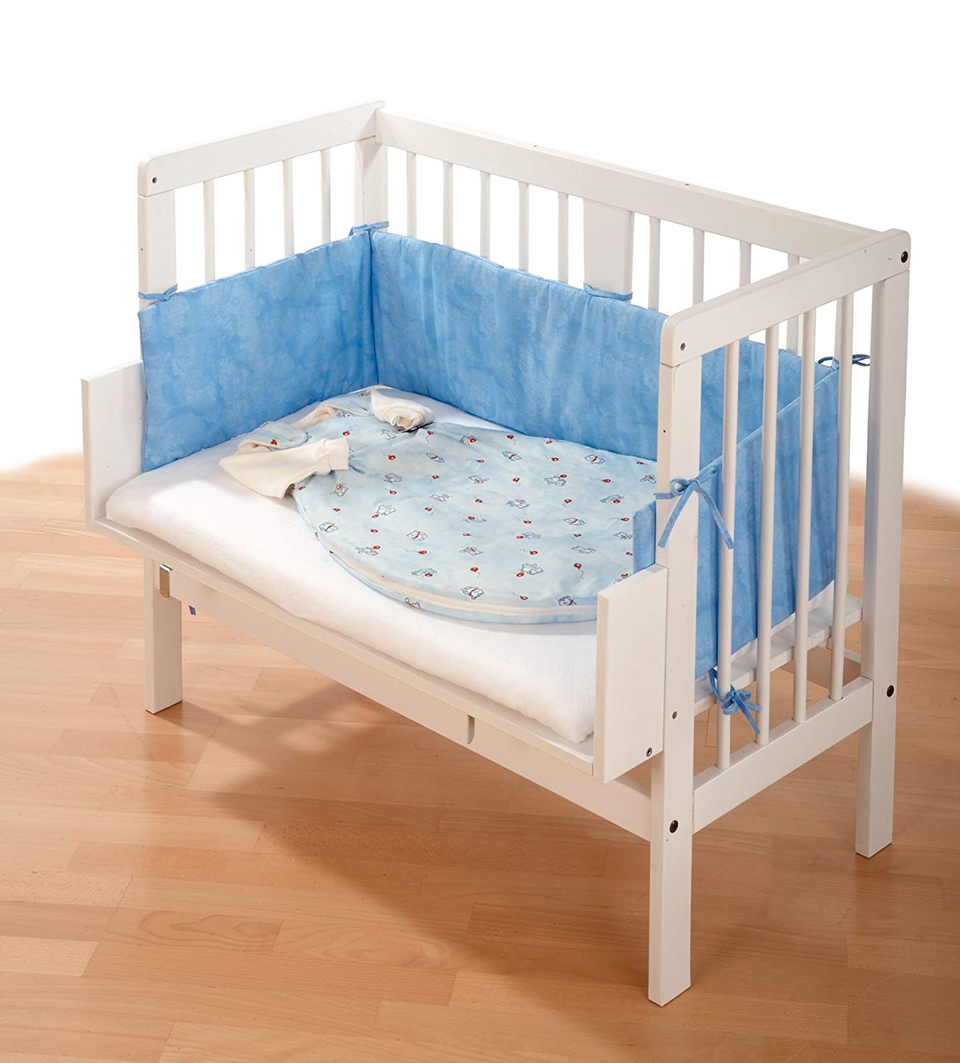 Alvi 71740 Extra Grill for Side Cot Painted White