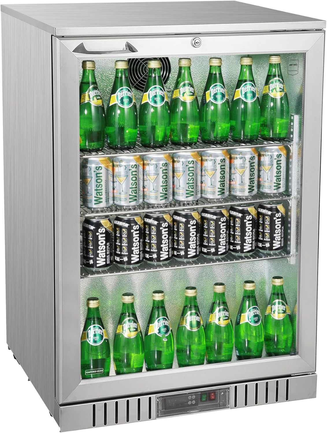 METRO Professional GBC3003SS Stainless Steel 3 Door Refrigerator