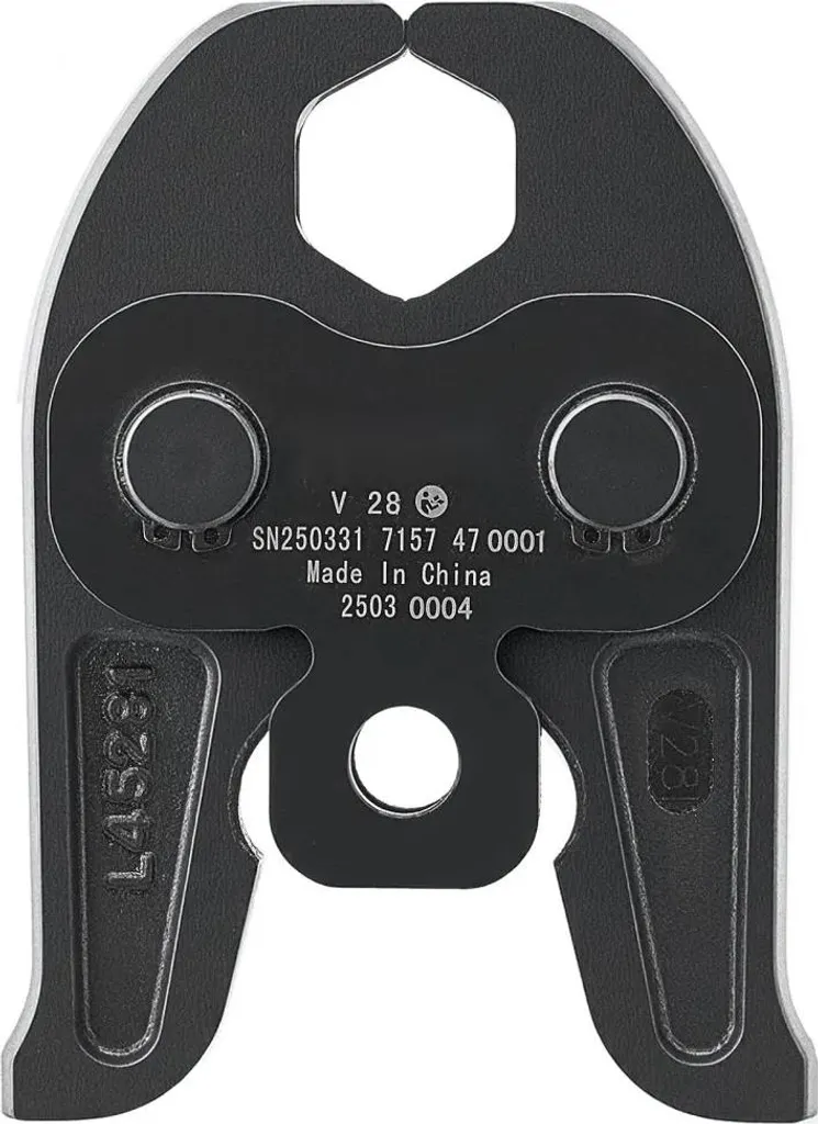 StarTech V28 Press jaw 28mm - Suitable for V-shaped stainless steel tubes - High-quality press tool