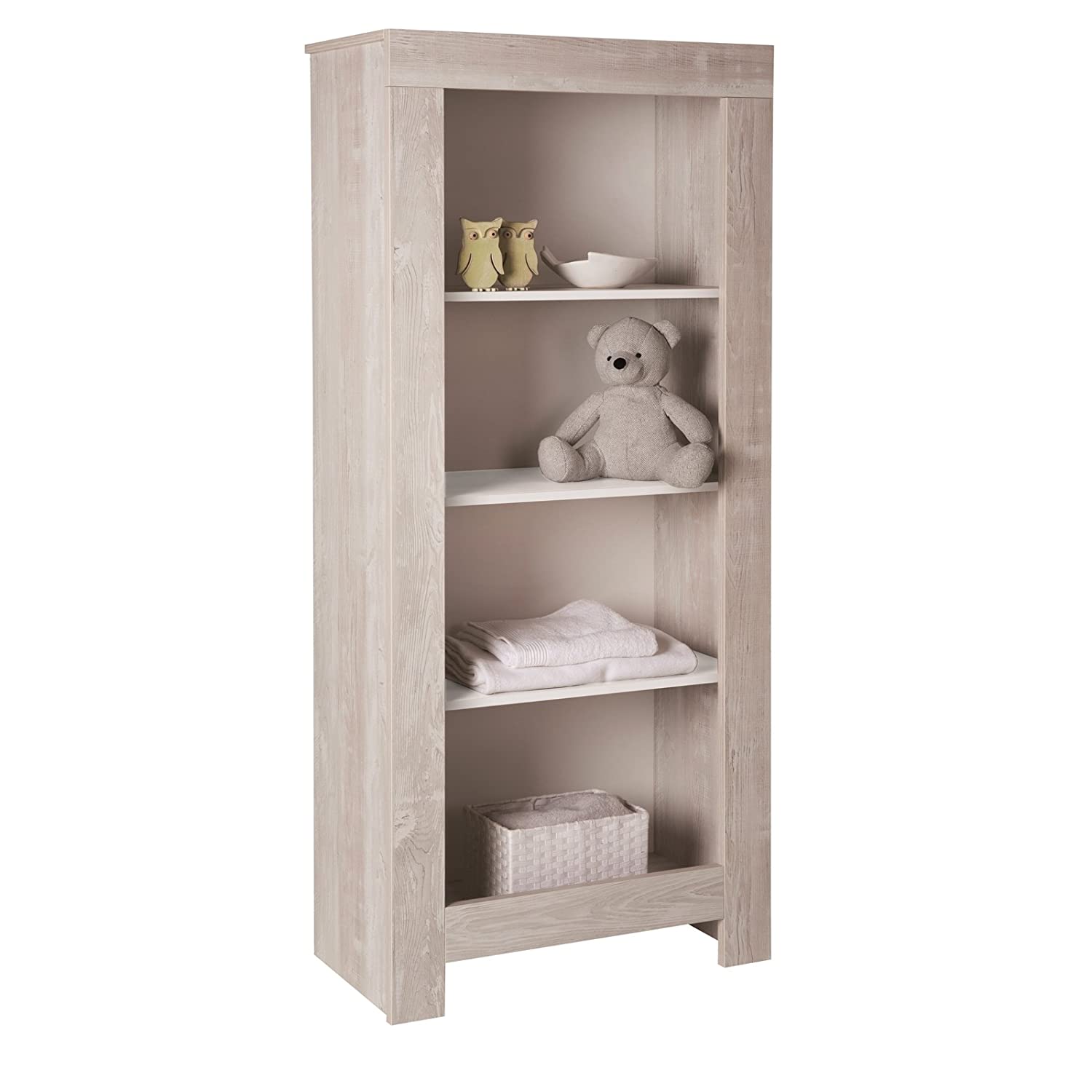Schardt Nordic Halifax Halifax Shelving Unit, Oak/White