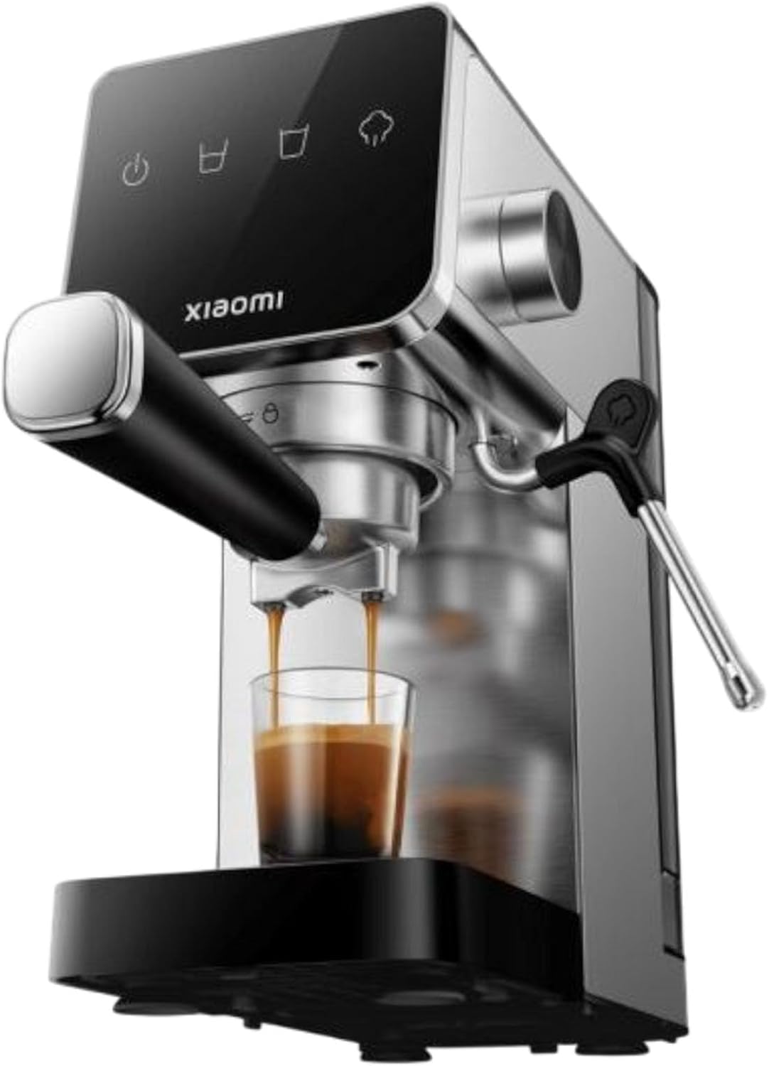 XIAOMI Store XIAOMI Semi Automatic Espresso Machine, 20 Bar Pump, 0.9L Tank, Compact Design, 1350W