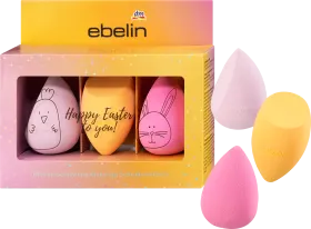 Gift set ebelin make-up sponge Happy Easter 3 pieces, 1 piece