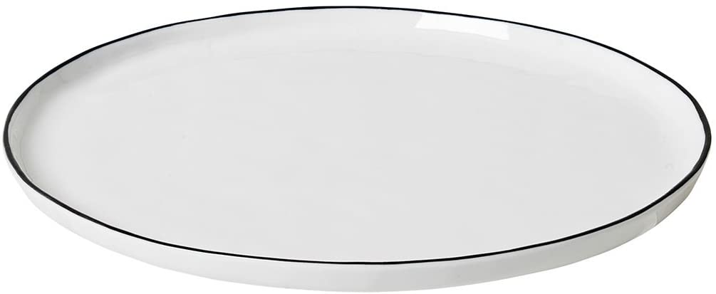 broste Copenhagen Salt Plate Diameter 28 cm White