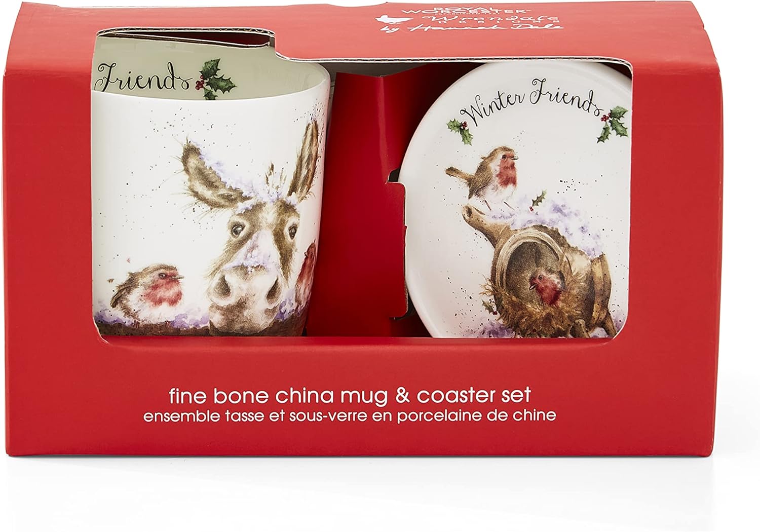 Portmeirion Royal Worcester WNOZ3943-XG Mug, Multi-Coloured