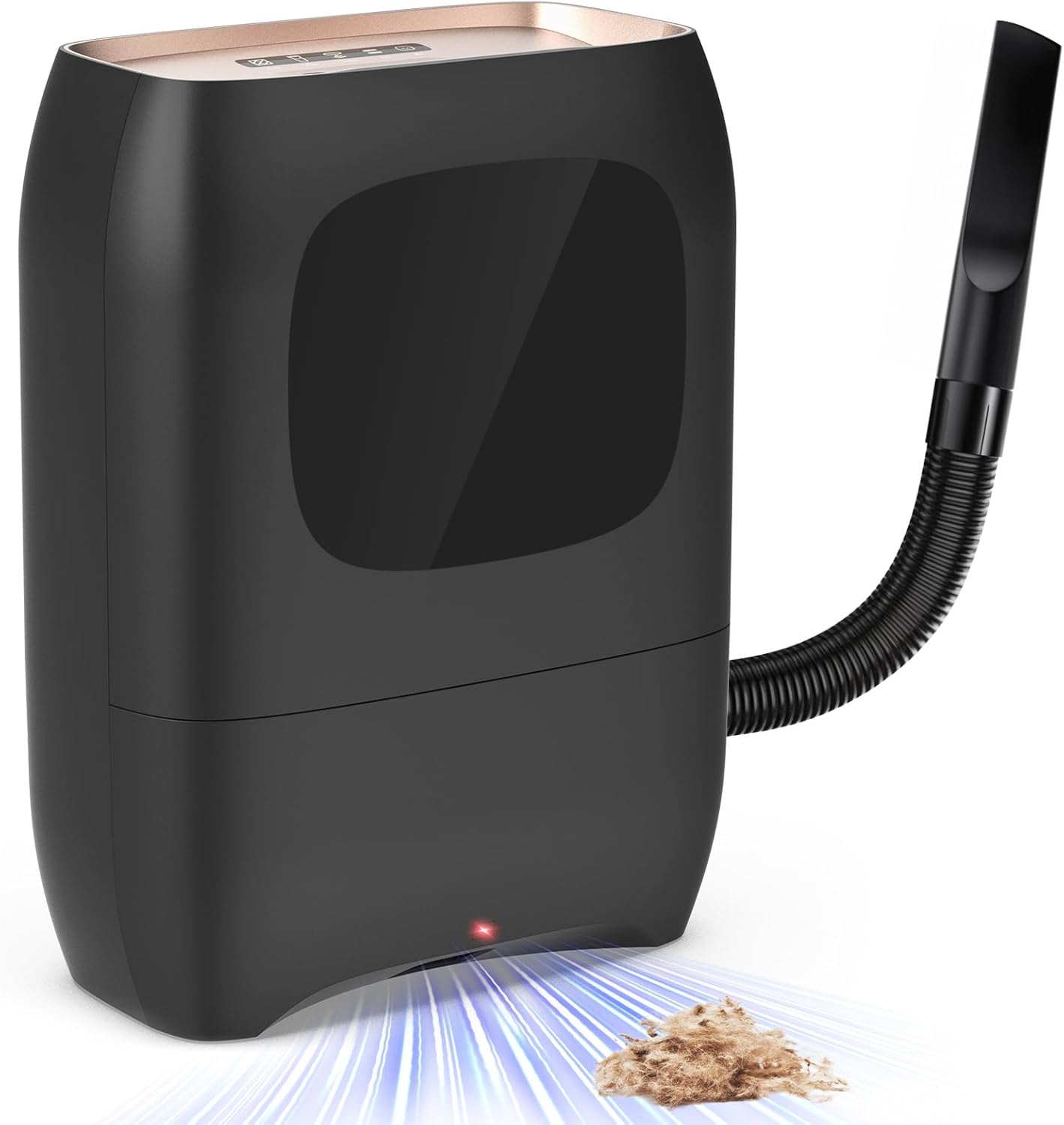 smilesun 7L Electric Dustpan with Sensor, Large Dust Container, Touchless Vacuum Cleaner, Stick Vacuum Cleaner & Hair Vacuum Cleaner for Kitchen, Hairdressing Salon, Pet Hair, Crumbs & Dust