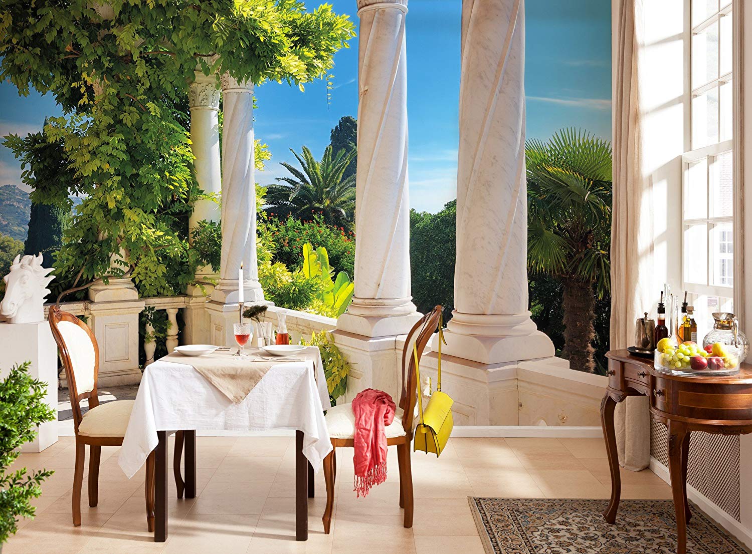 Komar 8 993 Wall Mural 368 X 254 Cm 8 Parts, And Paste Villa Liguria Paper