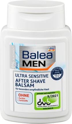 Balea MEN After shave balm ultra sensitive, 100 ml