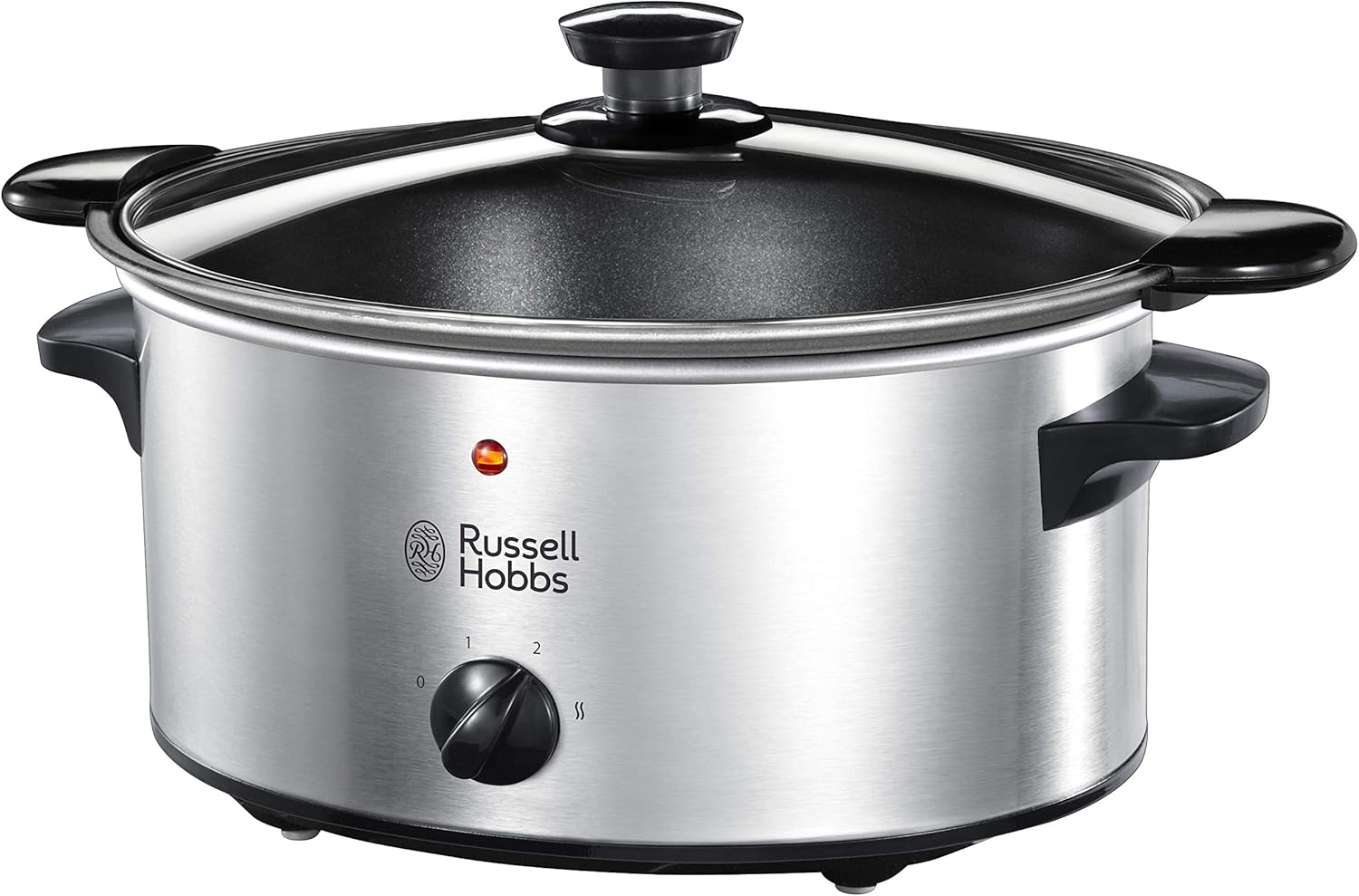Russell Hobbs Slow Cooker, Stainless steel/black