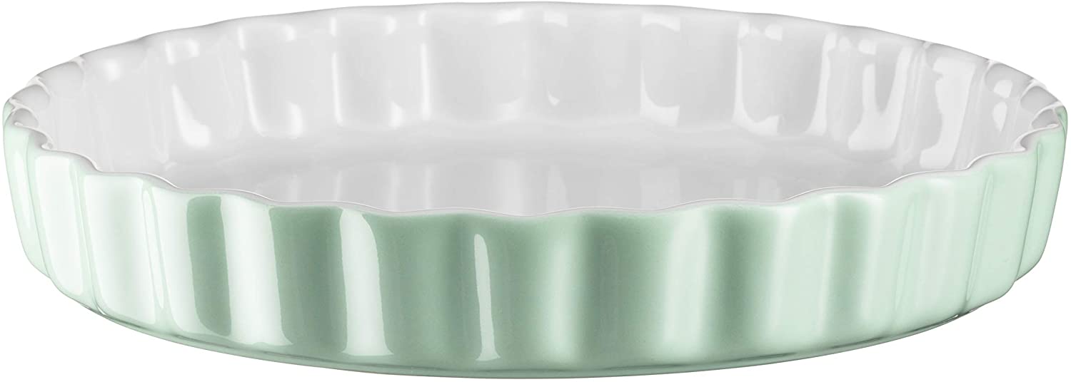 Maser Mäser Kitchen Time Ceramic Tart Dish, 27 cm, Green