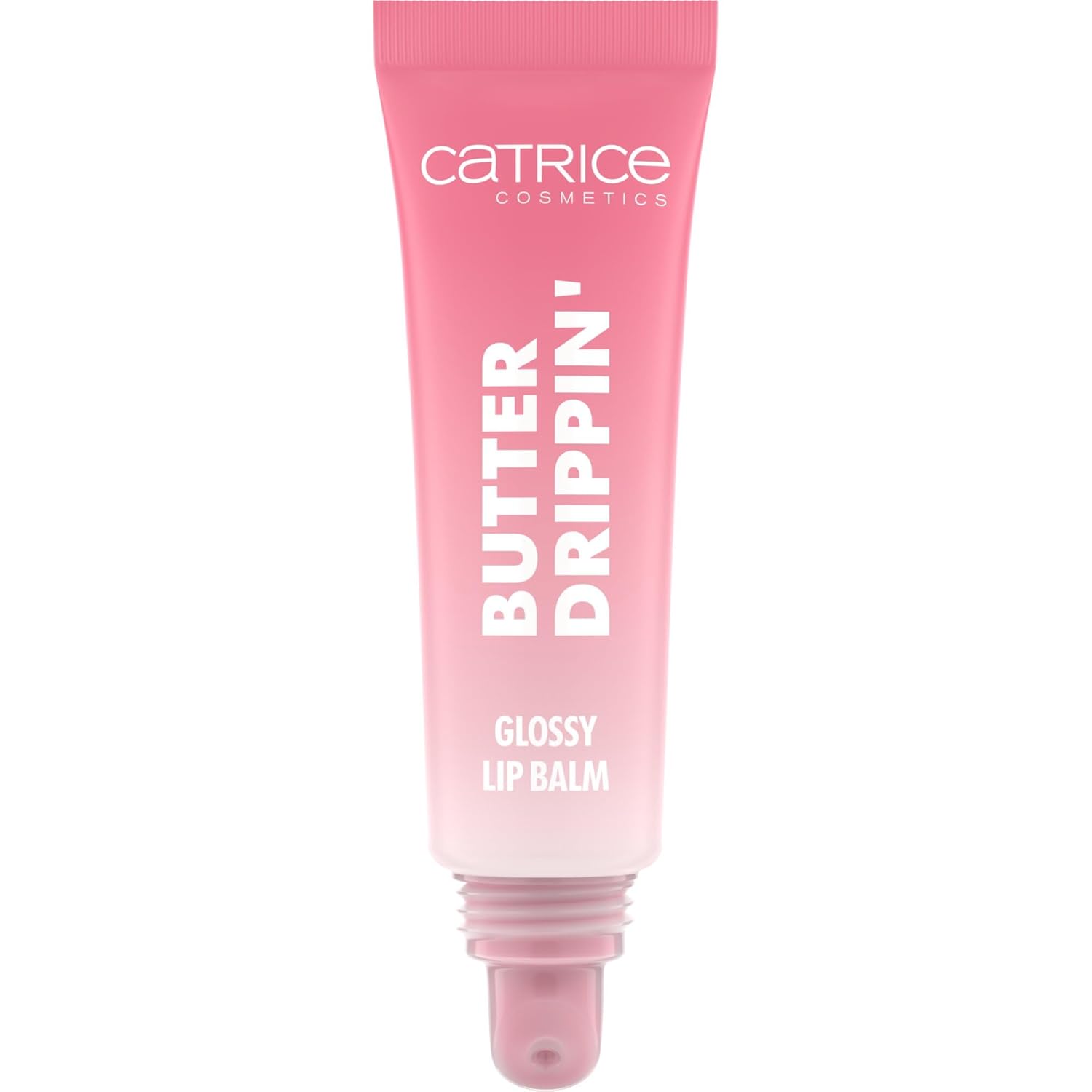 Catrice Butter Drippin\' Glossy Lip Balm, No. 010, Pink, Moisturising, Nourishing, Shiny, Radiant Fresh, Vegan, Paraben-Free, No Microplastic Particles, Nanoparticles Free, Pack of 10 ml