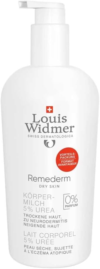 Louis Widmer Widmer Remederm Dry Skin Body Milk 5% Urea Unscented 400 ml