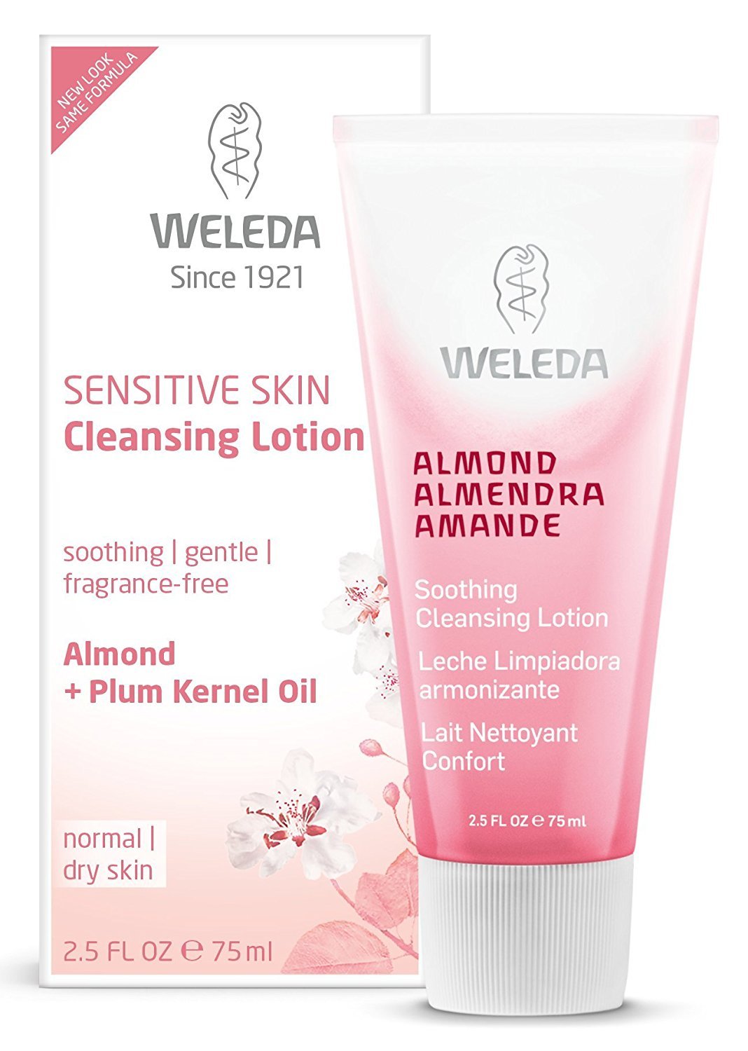 Weleda Almond Soothing Cleansing Lotion 75ml – Pack of 5