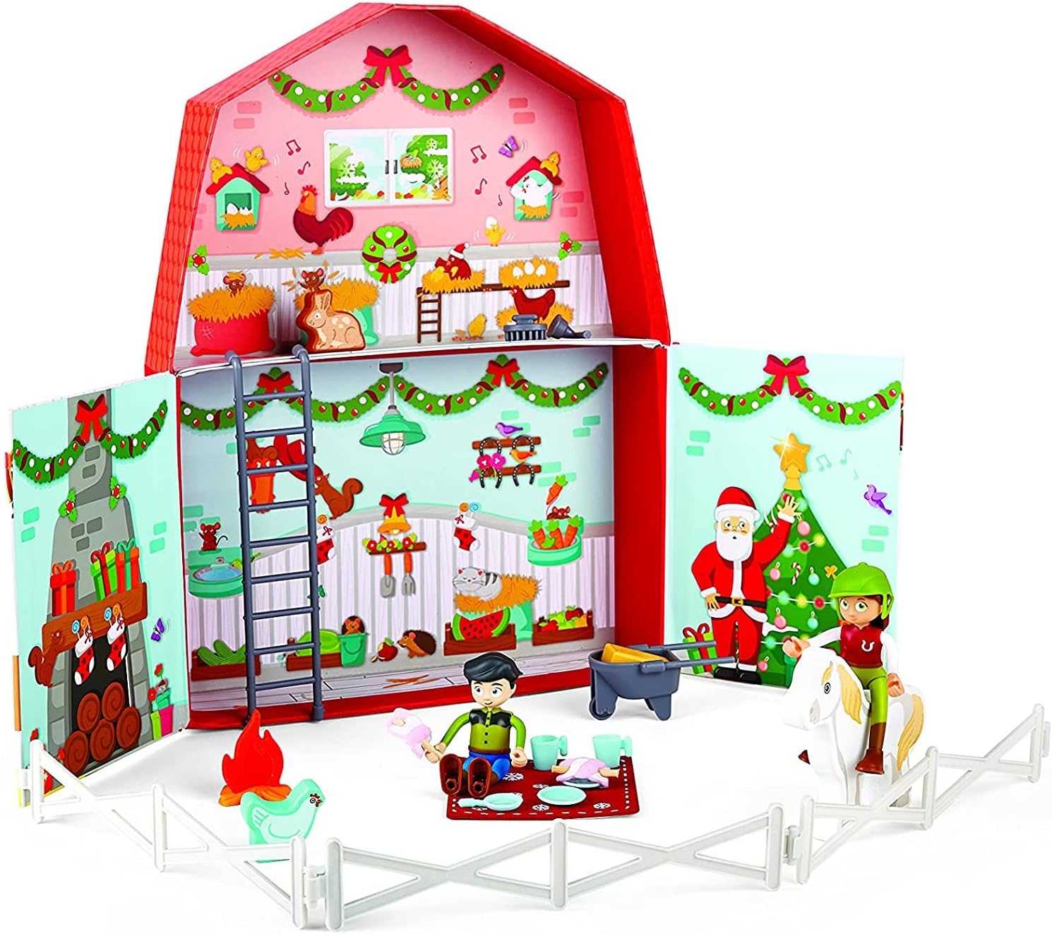 Hape - Ponyhof E3410 Advent Calendar from 3 Years