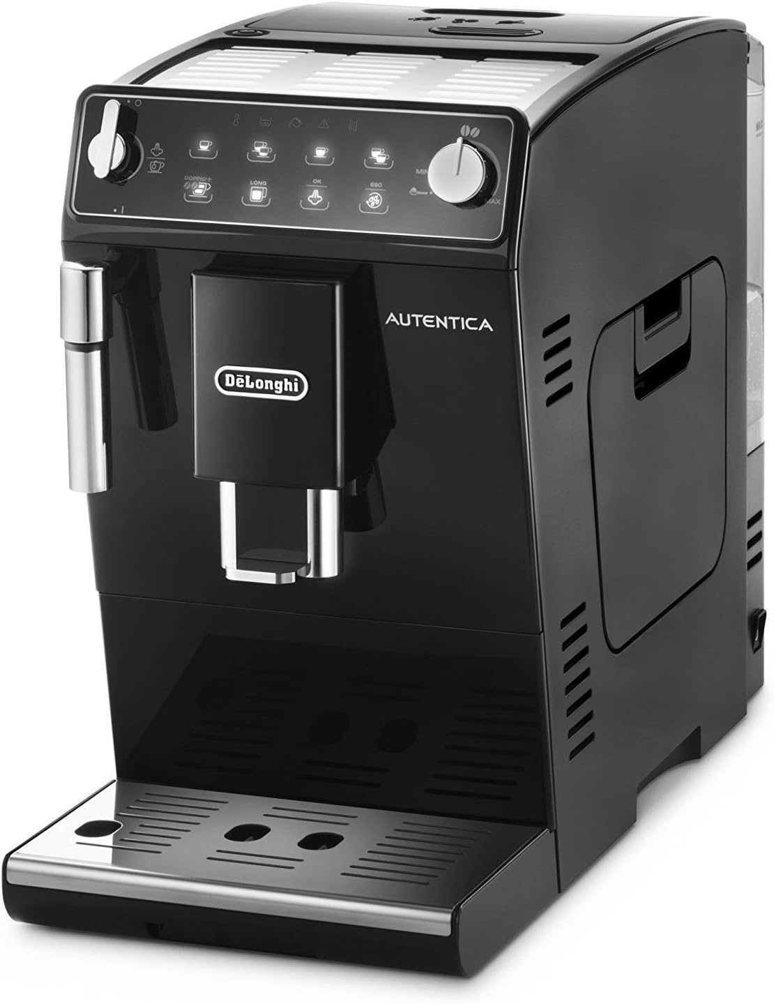 De’Longhi ETAM 29.510.B Autentica Fully Automatic Coffee Machine (Steam Nozzle), Black