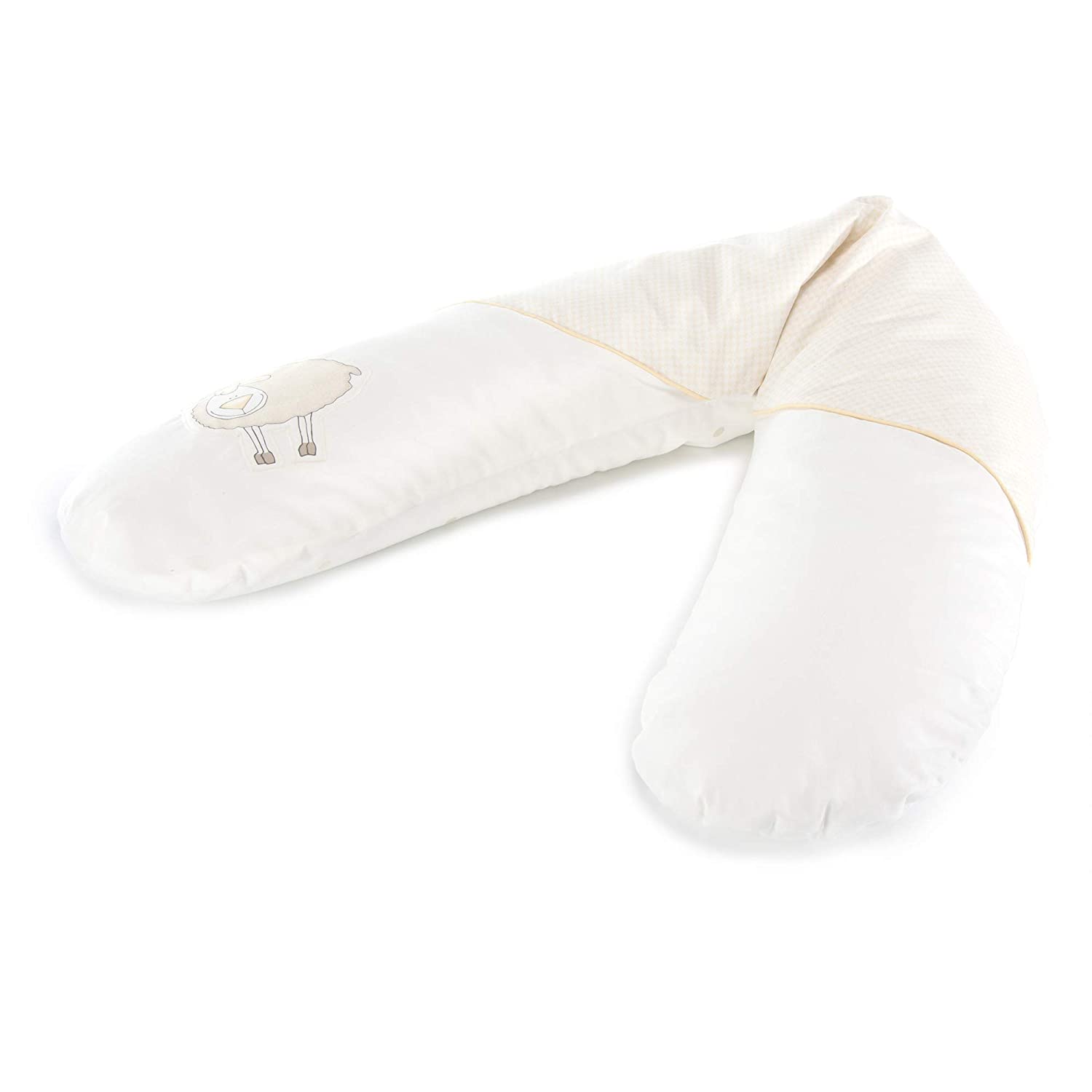 Theraline Original Pregnancy And Breastfeeding Pillow, Filled With Sand-Lik