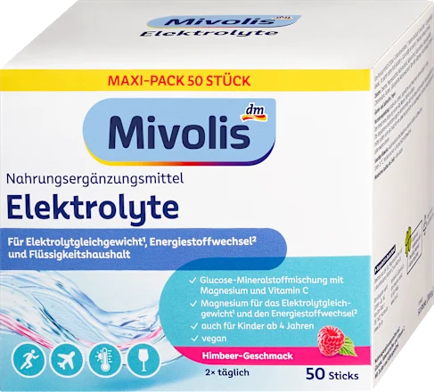 Mivolis Electrolytes, 50 sticks, 300 g