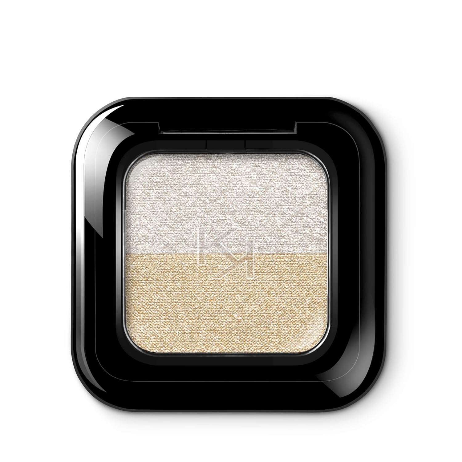 KIKO Milano Bright Duo Eyeshadow 01, Duo Eye Shadow with Generous and Intense Color Release