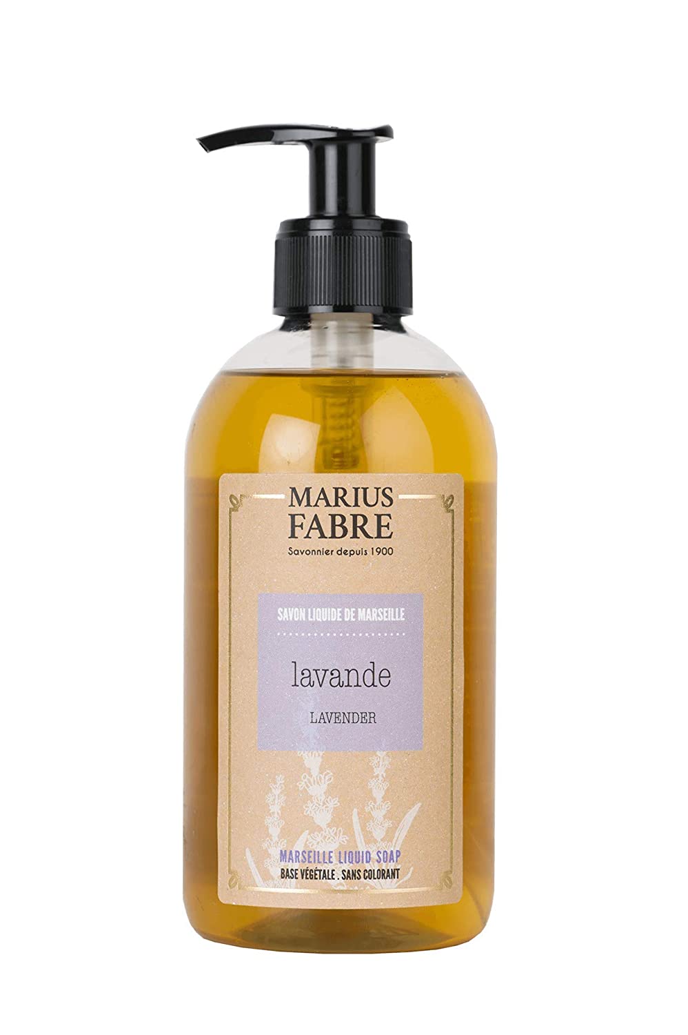 Marius Fabre Liquid Soap Savon de Marseille Lavender 400 ml