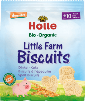 Holle baby food Babykeks Litt Farm Biscuits spelled, from 10 months, 100 g