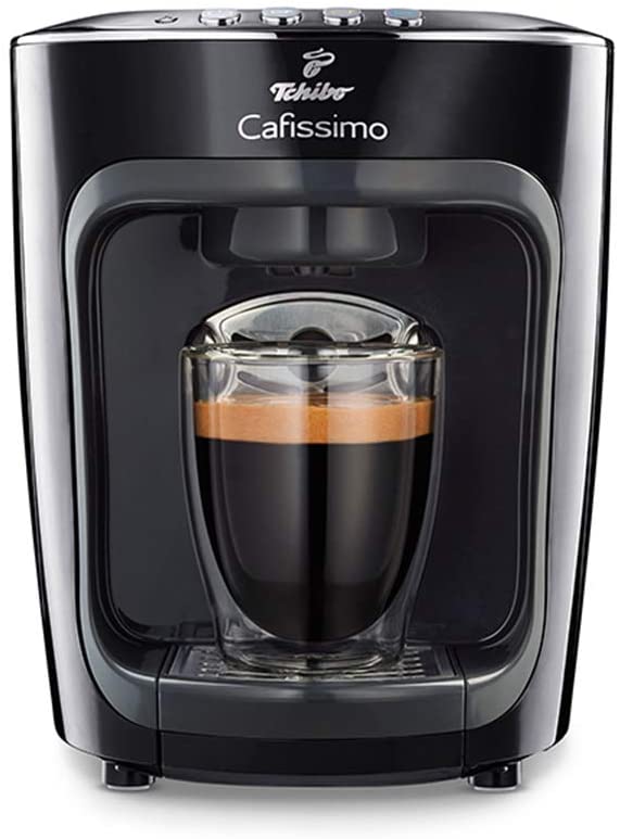 Tchibo Cafissimo Mini Coffee Machine Capsule Machine for Caffè Crema, Espre