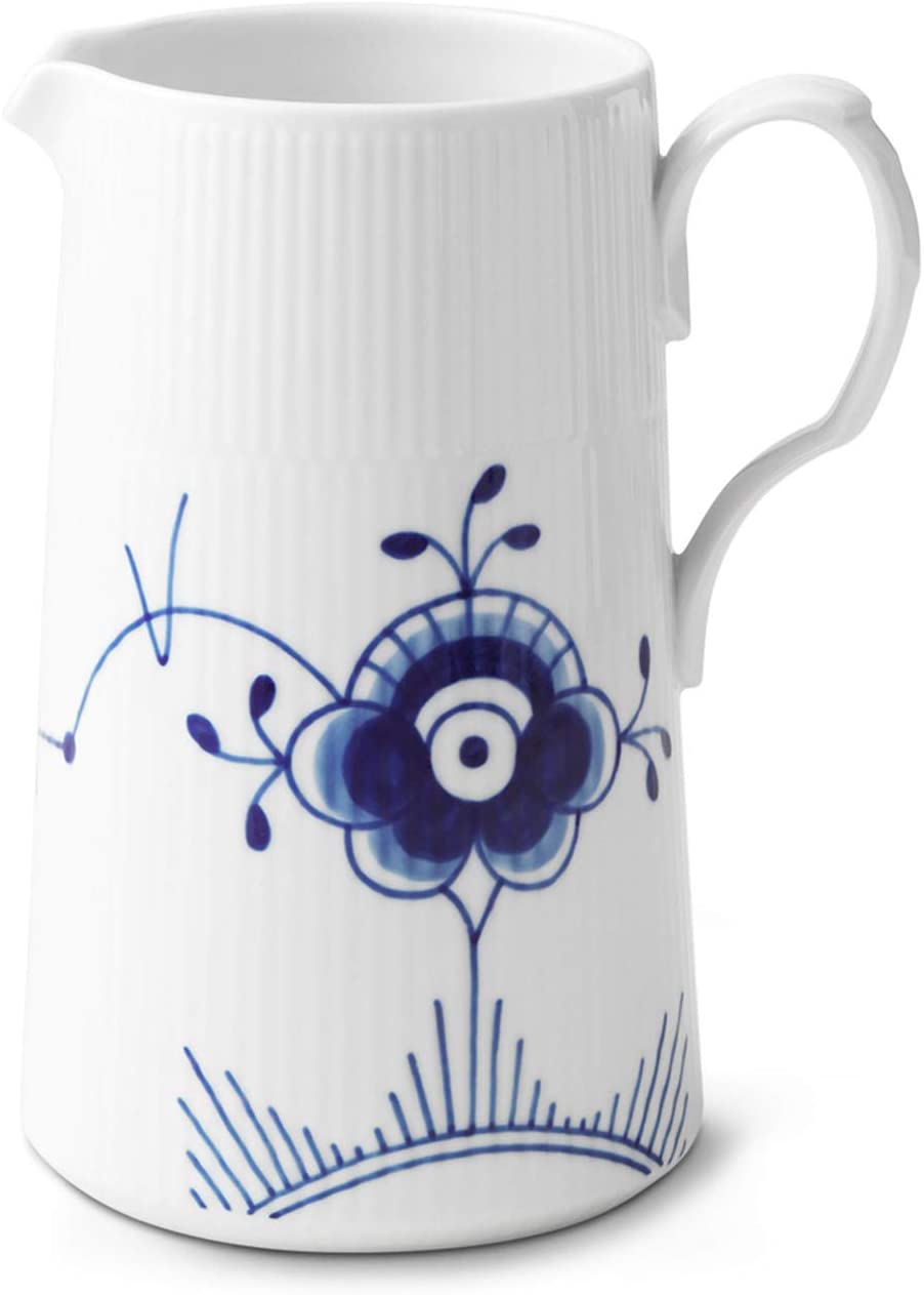 Royal Copenhagen 1023877 Mug Mega Blue Ribbed Pot Jug 160 ml