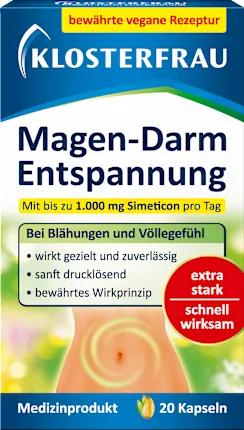 Klosterfrau Stomach intestinal relaxation capsules, 20 pcs